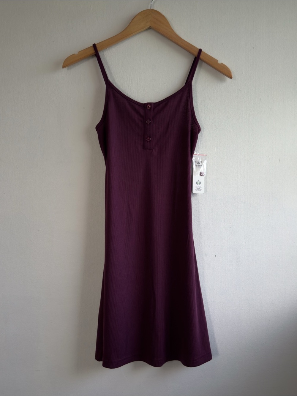 No Boundaries Henley Ribbed Dress